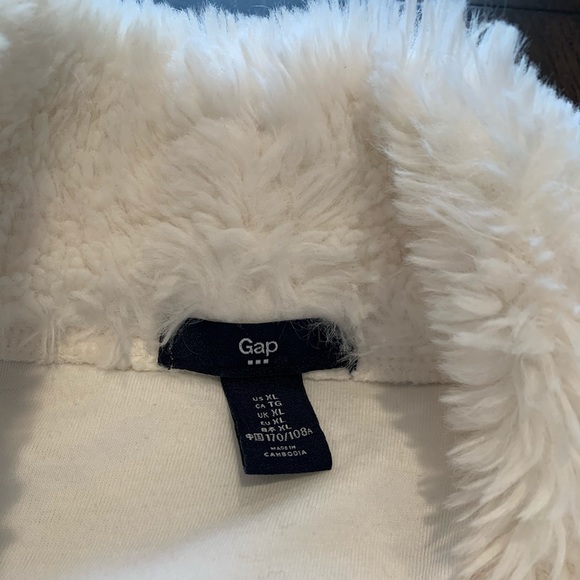 Gap XL Women’s Sherpa Mockneck Pullover Sweater - Picture 5 of 5